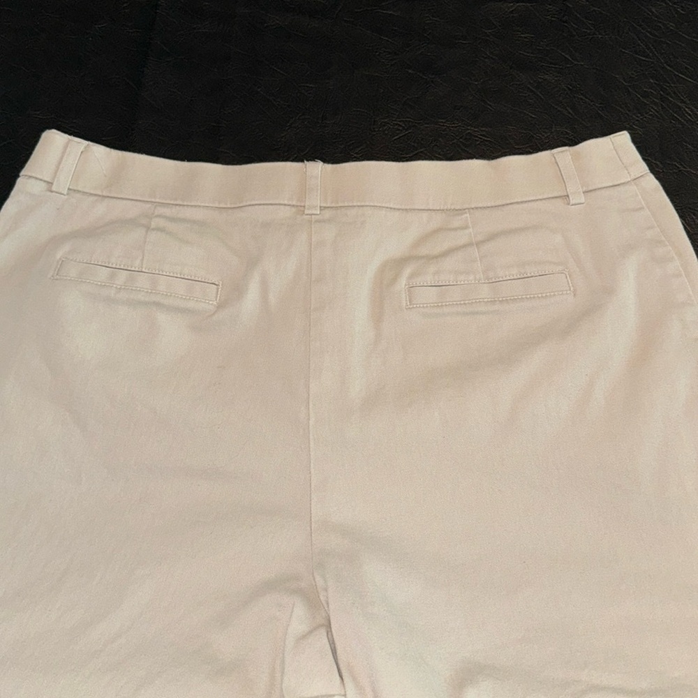 Croft & Barrow Chino’s, Stone Color, Women’s size 14, - Picture 5 of 13